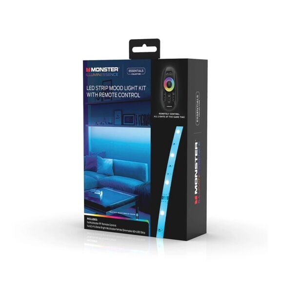 Monster Illuminessence 5V Voltage USB Powered Supply Multi Color Mode LED Light - Picture 1 of 3